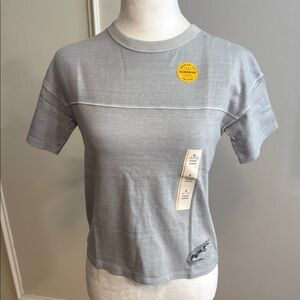 Cat & Jack Gray/Blue Florida Everglades Short Sleeve T-Shirt